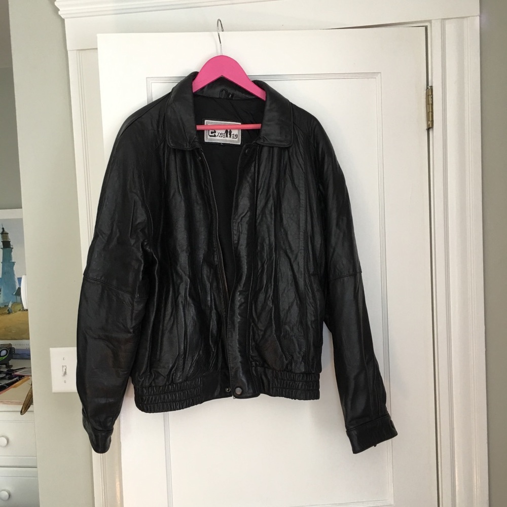 Men’s leather jacket great condition